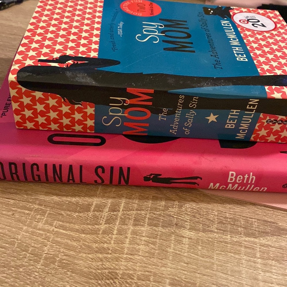 Spy books by Beth McMullen set of 2